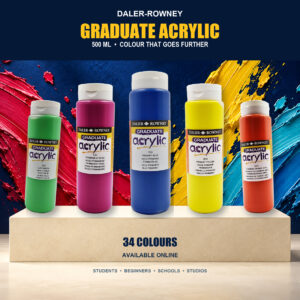 Daler Rowney Graduate Acrylic 500ml