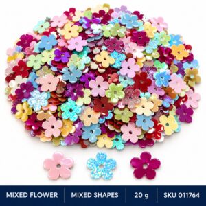 Sequin Assorted 20g - Mixed Flower, Mix
