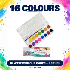 Giorgione Watercolour Cake - 16 Colour