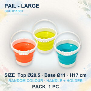 Art Palette and Pails - Pail - Large
