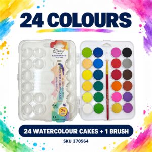Giorgione Watercolour Cake - 24 Colour