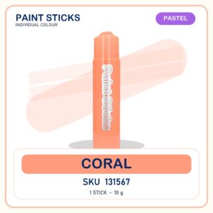 Paint Sticks Assorted - Macaron - Coral