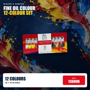 W&N Oil Paint - 12 Colours