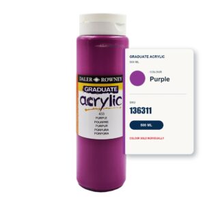 Daler Rowney Graduate Acrylic 500ml - Purple