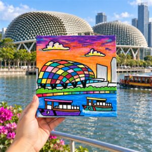 Canvas Panel (SG Heritage) Painting Kit - Esplanade