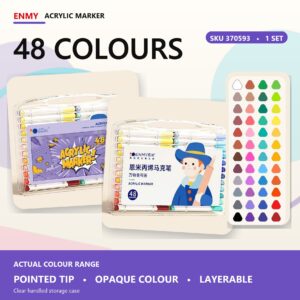 Enmy Acrylic Marker - 48 Colours