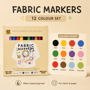 Fabric Marker AW-1911 - 12 Colours