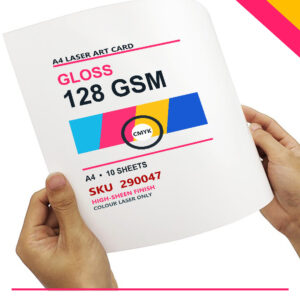 Art Card PaperA4 (Matt/Glossy) - Gloss, 128gsm