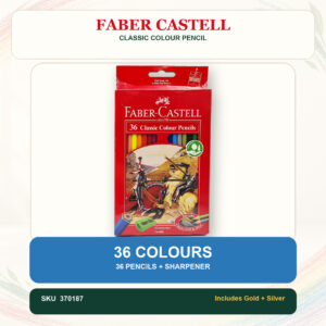 Faber Castell Classic Colour Pencil - 36 Colours