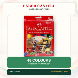 Faber Castell Classic Colour Pencil - 48 Colours