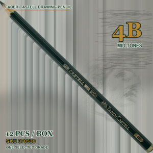 Faber Castell Drawing Pencil (12pcs/box) - 4B