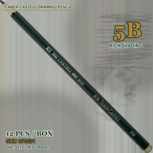 Faber Castell Drawing Pencil (12pcs/box) - 5B