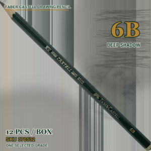Faber Castell Drawing Pencil (12pcs/box) - 6B
