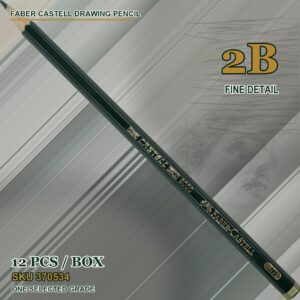 Faber Castell Drawing Pencil (12pcs/box) - 2B