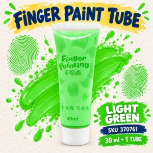 Finger Paint Tube 30ml - Light Green