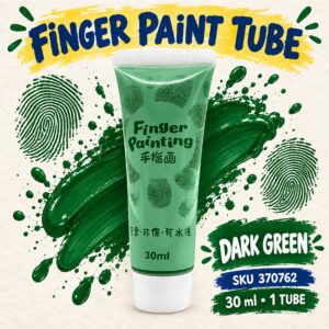 Finger Paint Tube 30ml - Dark Green