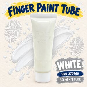 Finger Paint Tube 30ml - White