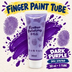 Finger Paint Tube 30ml - Dark Purple