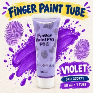 Finger Paint Tube 30ml - Violet