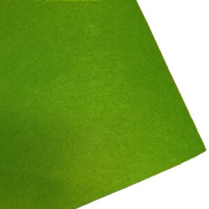 Hard Felt Cloth 2MM 30cm x 30cm - 30 Yellow Green