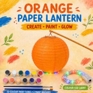 DIY Lantern Painting Kit - Orange
