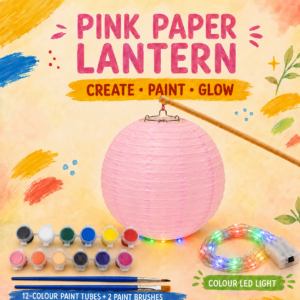 DIY Lantern Painting Kit - Pink