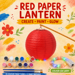 DIY Lantern Painting Kit - Red