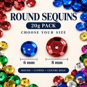 Sequin Assorted 20g