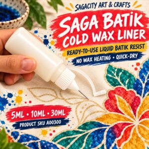 Saga Batik Cold Wax Liner