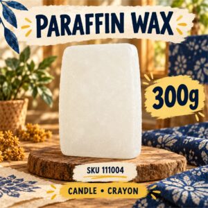 Wax Yellow/Paraffin/Bee - Paraffin Wax 300g