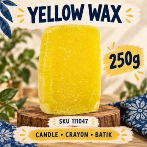 Wax Yellow/Paraffin/Bee - Yellow Wax 250g