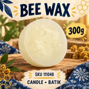 Wax Yellow/Paraffin/Bee - Bee Wax 300g