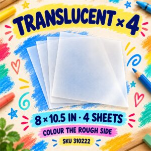 Polyshrink / Shrink Art - Translucent x 4