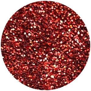Laser Fine Glitter 10g - Red