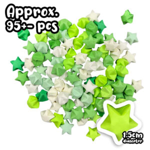 Paper Stars - Green